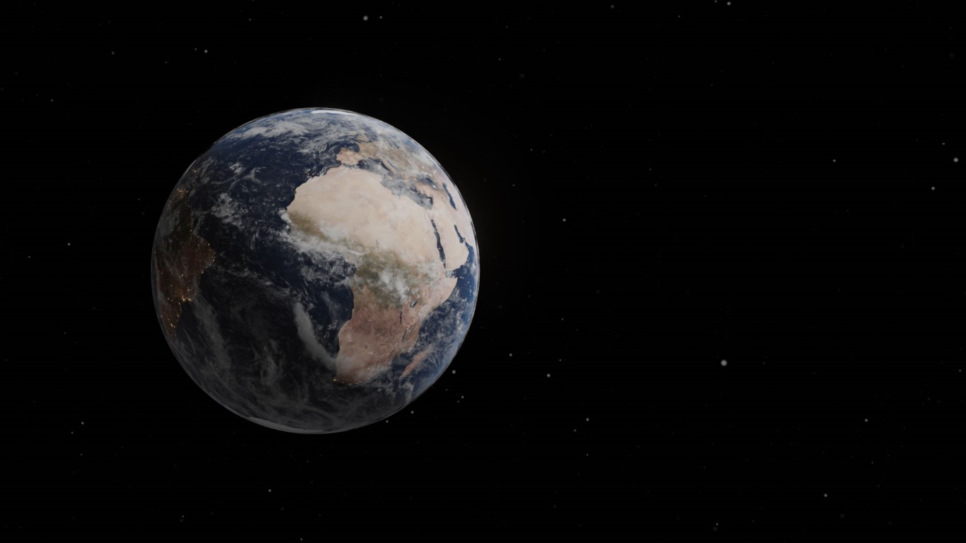 picture of Earth (3D Render)