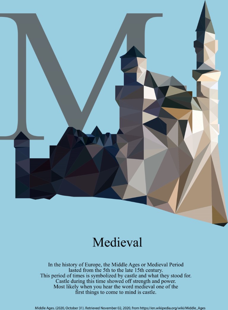 picture of M for Medieval